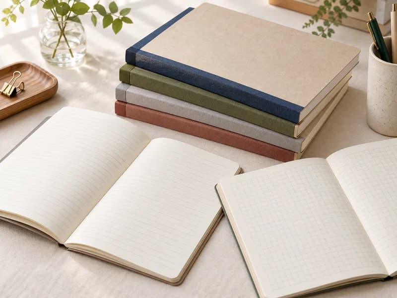 Japanese notebooks — illustrative product example