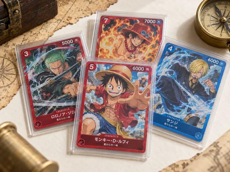 One Piece cards — illustrative product example