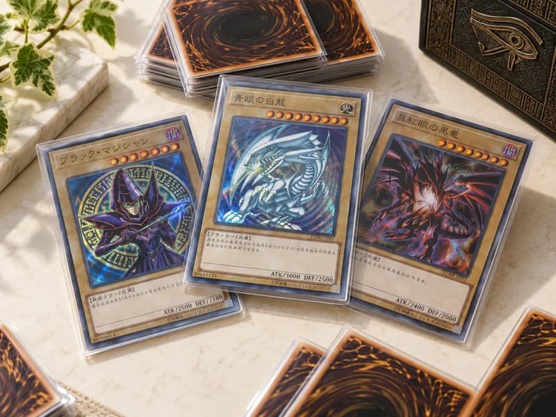 Yu-Gi-Oh! cards — illustrative product example