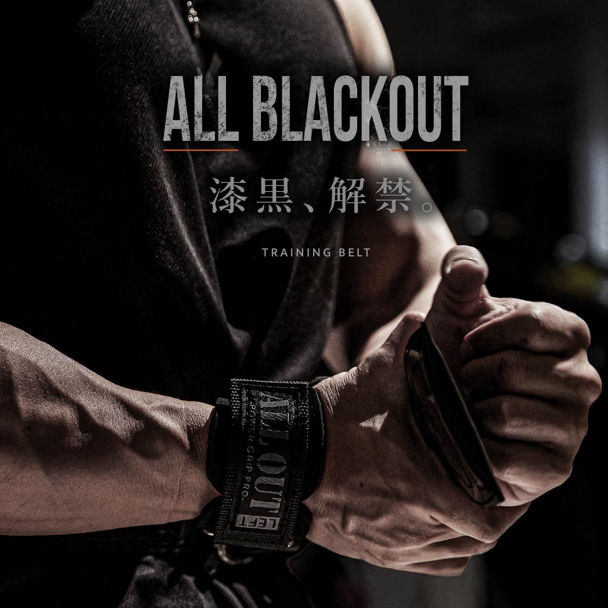 【10/24から★クーポンで3%OFF】≪公式≫ALL OUT【横川尚隆選手 愛用】 オールアウト パワーグリップ 筋トレグローブ トレーニンググローブ パワーグローブ ノンスリップラバー仕様 グローブ 握力補助 手首サポーター thumbnail 3
