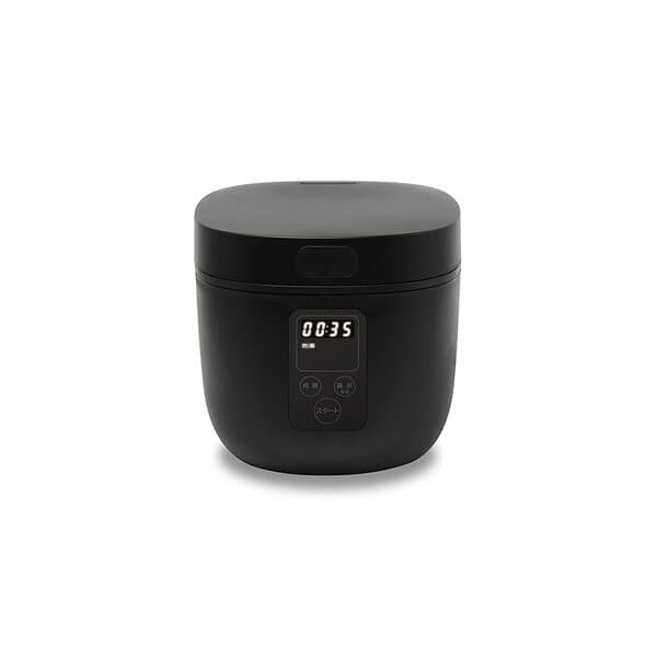 炊飯器 4合炊き ROOMMATE RM-200H-BK ブラック 黒 多機能炊飯器 4合 マイコン式 多機能 調理家電 保温 予約タイマー タッチパネル 早炊き おかゆ スープ ケーキ 蒸し料理 ヨーグルト 一人暮らし 単身赴任 プレゼント エクプラ特選 thumbnail 2