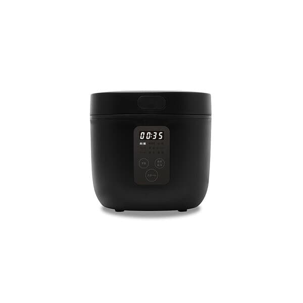 炊飯器 4合炊き ROOMMATE RM-200H-BK ブラック 黒 多機能炊飯器 4合 マイコン式 多機能 調理家電 保温 予約タイマー タッチパネル 早炊き おかゆ スープ ケーキ 蒸し料理 ヨーグルト 一人暮らし 単身赴任 プレゼント エクプラ特選 thumbnail 3