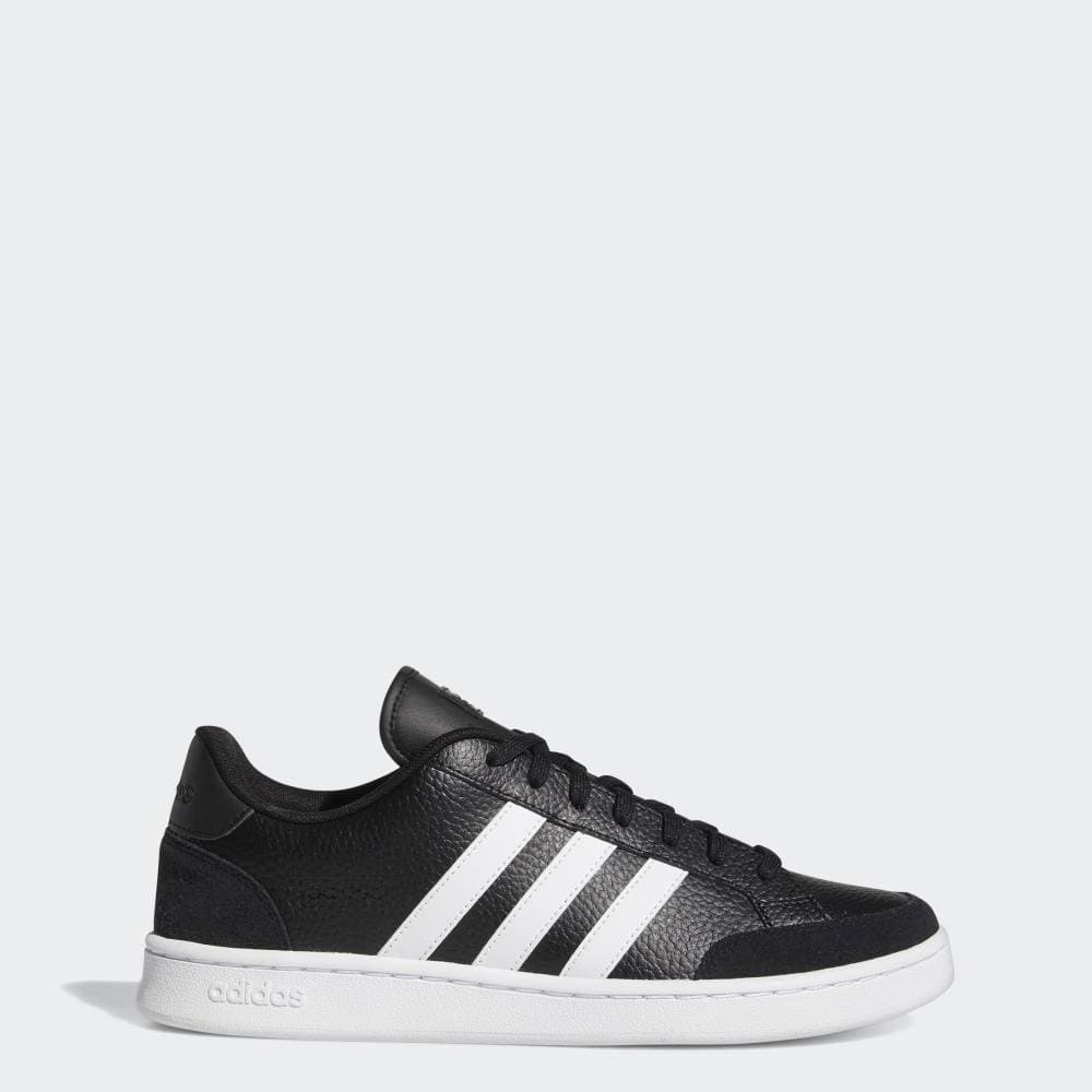 【50％OFFクーポン対象 10/24 20:00～10/30 23:59】 【公式】アディダス adidas 返品可 ライフスタイル グランドコート SE / Grand Court SE スポーツウェア メンズ シューズ・靴 スニーカー 黒 ブラック FW6690 ローカット thumbnail 2