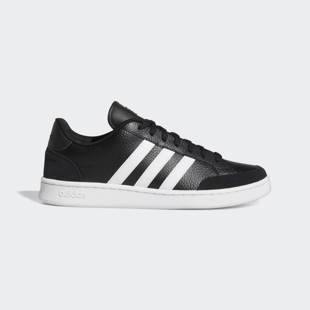 【50％OFFクーポン対象 10/24 20:00～10/30 23:59】 【公式】アディダス adidas 返品可 ライフスタイル グランドコート SE / Grand Court SE スポーツウェア メンズ シューズ・靴 スニーカー 黒 ブラック FW6690 ローカット thumbnail 3