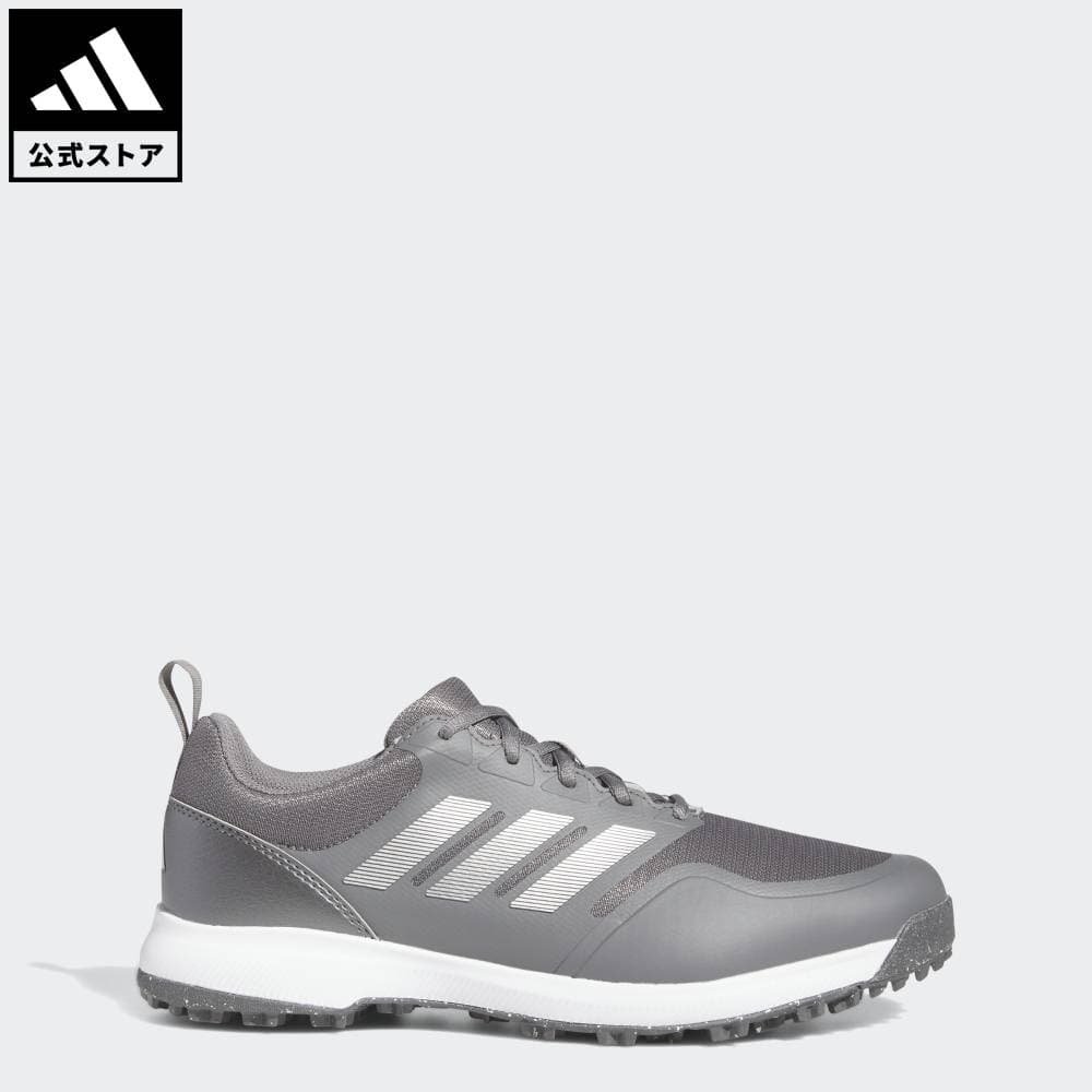 【50％OFFクーポン対象 10/24 20:00～10/30 23:59】 【公式】アディダス adidas 返品可 ゴルフ 【ゴルフ】テック レスポンス SL 3.0 ワイド ゴルフ / Tech Response SL 3.0 Wide Golf パフォーマンス メンズ シューズ・靴 スニーカー グレー GV6898