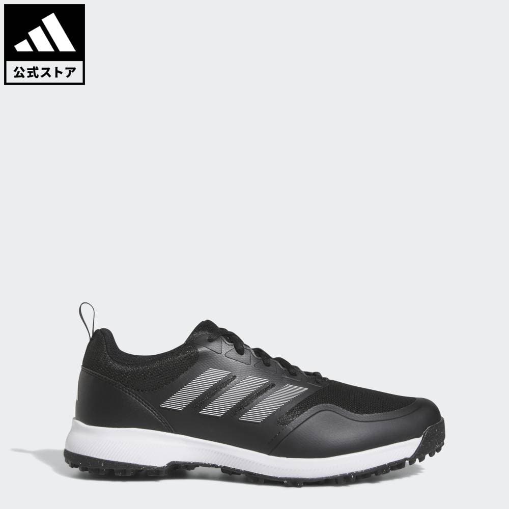 【50％OFFクーポン対象 10/24 20:00～10/30 23:59】 【公式】アディダス adidas 返品可 ゴルフ 【ゴルフ】テック レスポンス SL 3.0 ワイド ゴルフ / Tech Response SL 3.0 Wide Golf パフォーマンス メンズ シューズ・靴 スニーカー 黒 ブラック GV6899