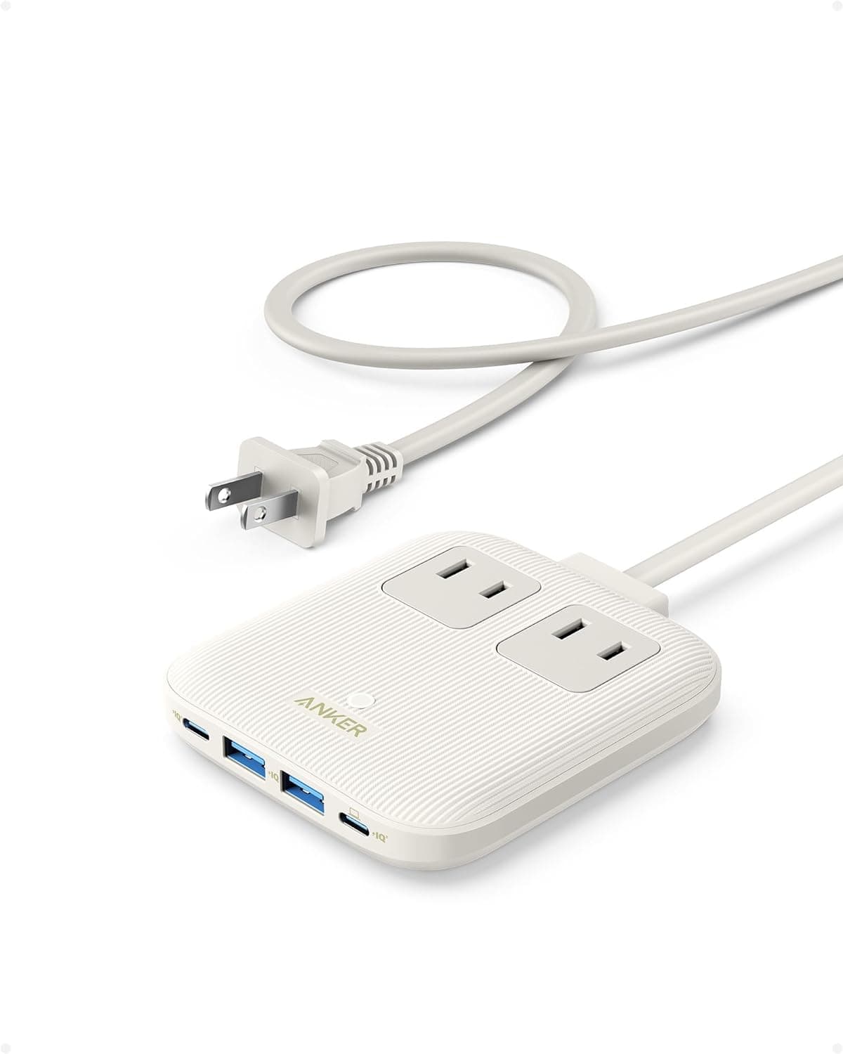 【期間限定セール実施中 10/27まで】Anker Nano Charging Station (6-in-1, 67W) (USBタップ 電源タップ AC差込口 2口 USB-C 2ポート USB-A 2ポート 延長コード 1.5m) 【PSE技術基準適合】MacBook PD対応 Windows PC iPad iPhone Galaxy Android thumbnail 2