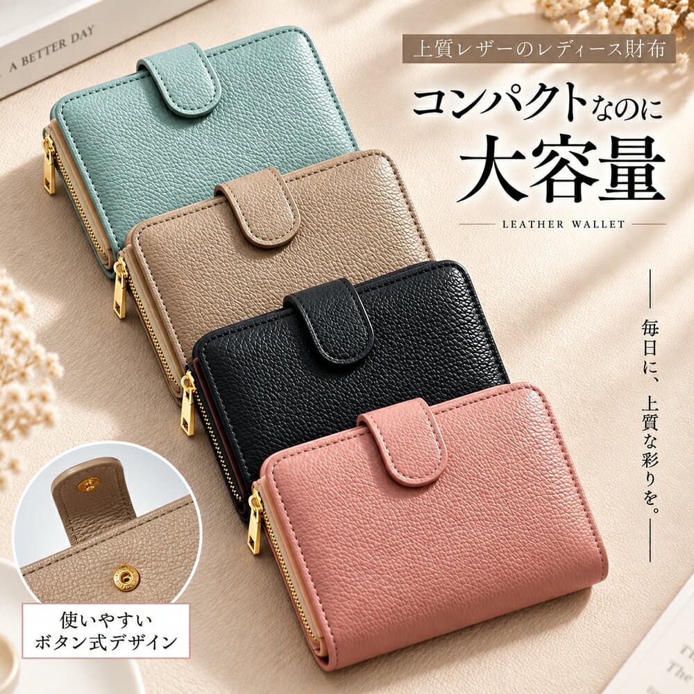 【先着30名様限定！★クーポンで3,822円】楽天1位 財布 レディース イタリアンレザー マチ付き レディース財布 小銭入れ カード入れ 本革 大容量 薄型 軽い カードケース さいふ 軽量 スリム ファスナー ロング ウォレット おしゃれ シンプル お財布 プレゼント ギフト