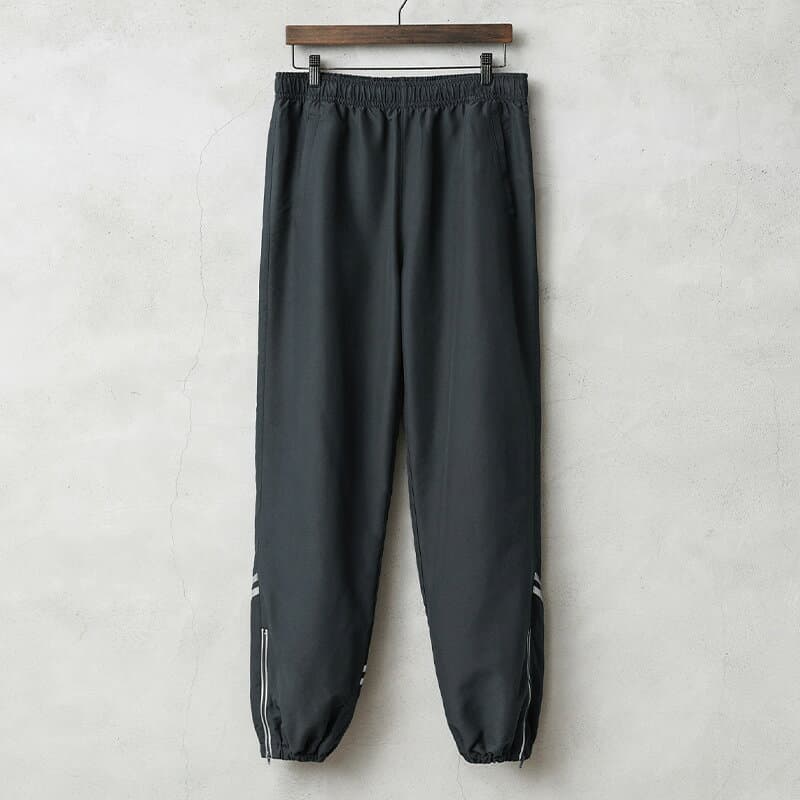 実物 USED フランス軍 フィジカル トレーニングパンツ リフレクター付き【クーポン対象外】【I】｜ジョガーパンツ ナイロンパンツ イージーパンツ メンズ ボトムス アウトドア 軍放出品 軍モノ 古着 大きいサイズ ゆったり 部屋着