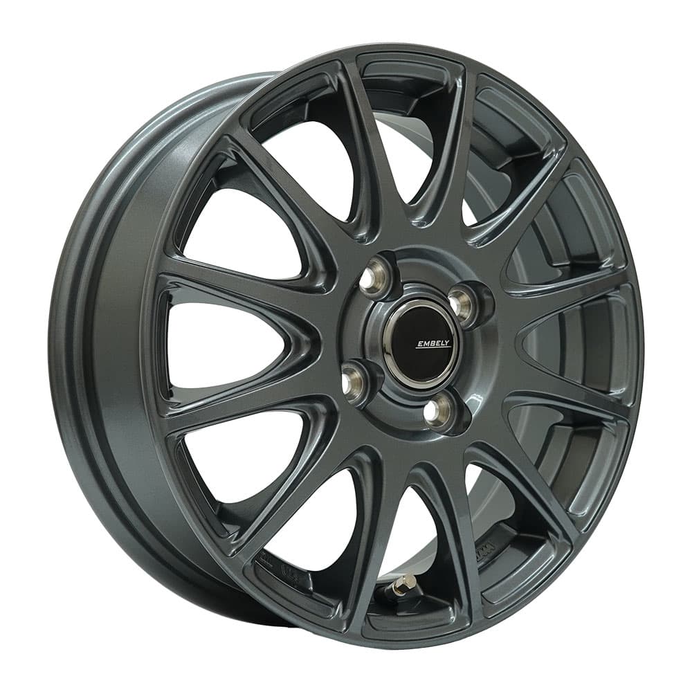 【P最大45.5倍！10/24 20:00〜】155/65R14 スタッドレスタイヤ タイヤホイールセット GOODYEAR （グッドイヤー） ICE NAVI 7 スタッドレス + EMBELY S12 14x4.5 45 100x4 GM 【送料無料】 （155/65/14 155-65-14) 冬タイヤ 14インチ 2026年製 thumbnail 2