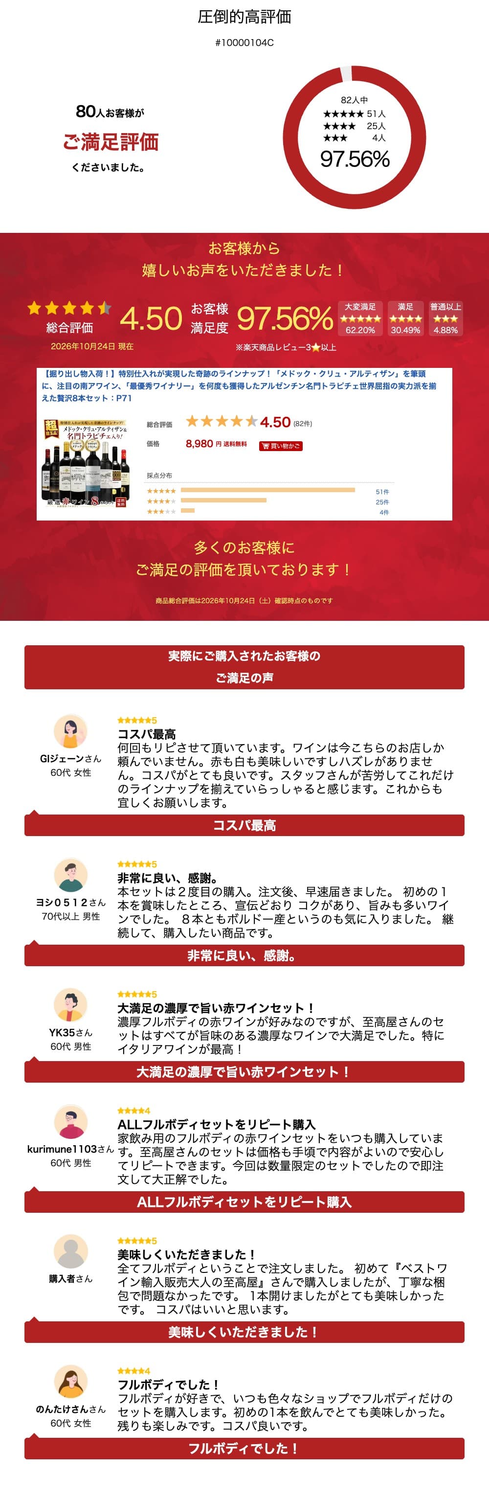 【掘り出し物入荷！】特別仕入れが実現した奇跡のラインナップ！「メドック・クリュ・アルティザン」を筆頭に、注目の南アワイン、「最優秀ワイナリー」を何度も獲得したアルゼンチン名門トラピチェ世界屈指の実力派を揃えた贅沢8本セット：P71 thumbnail 3