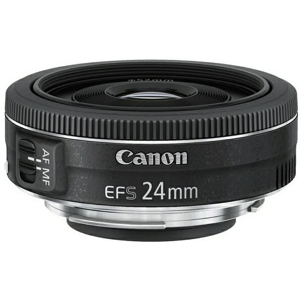 【エントリーで最大2万ポイント当たる｜10/27まで】 CANON｜キヤノン カメラレンズ EF-S24mm F2.8 STM APS-C用 ブラック [キヤノンEF /単焦点レンズ][単焦点広角レンズ EF-S2428STM EFS2428STM]