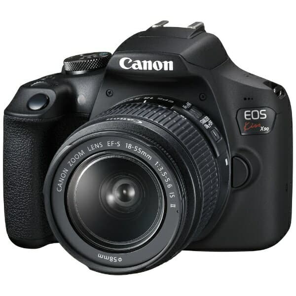 【エントリーで最大2万ポイント当たる｜10/27まで】 CANON｜キヤノン EOS Kiss X90 デジタル一眼レフカメラ EF-S18-55 IS II レンズキット ブラック EOSKISSX901855IS2LK [ズームレンズ][EOSKISSX901855IS2LK]