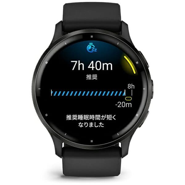 【エントリーで最大2万ポイント当たる｜10/27まで】 GARMIN｜ガーミン Venu 3（ヴェニュー 3）GPSスマートウォッチ Black / Slate 010-02784-41【Suica対応】 thumbnail 3