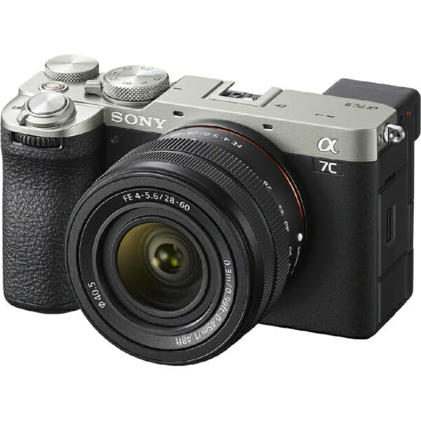 【エントリーで最大2万ポイント当たる｜10/27まで】 SONY｜ソニー α7C II ミラーレス一眼カメラ ズームレンズキット シルバー ILCE-7CM2L [ズームレンズ]