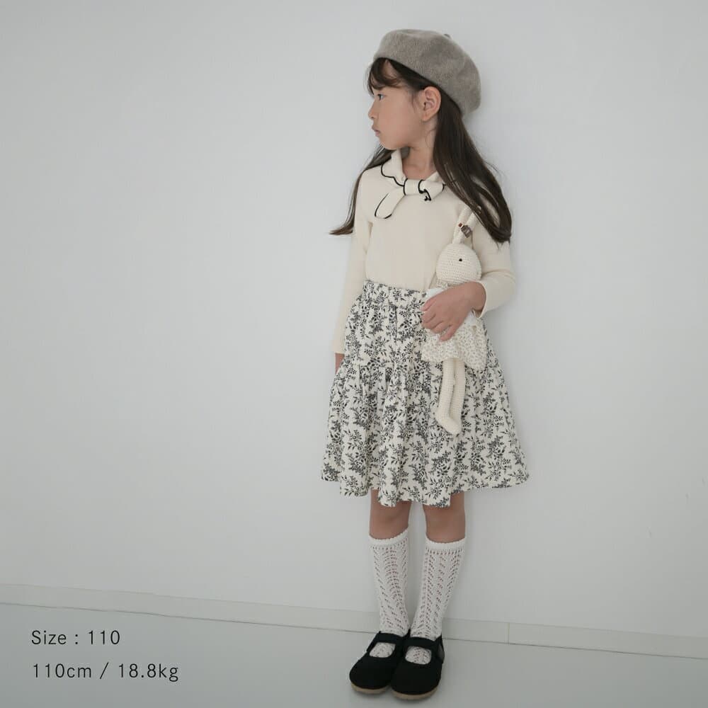ヘーゼルtops Bisque びすく 韓国子供服 ビスク キッズ服 ベビー服 長袖 秋 冬 ベビー キッズ 赤ちゃん 子供 男の子 女の子 ユニセックス タイ付き アクセント トップス 無地 2カラー ナチュラルカラー レイヤード シンプル ナチュラル おしゃれ かわいい ギフト プレゼント thumbnail 2