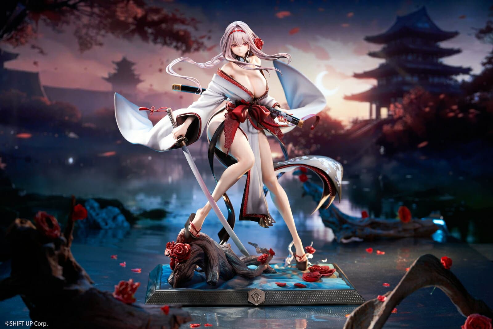 『勝利の女神：NIKKE』 紅蓮：ブラックシャドウ ロンギングフラワー 1/4 (完成品フィギュア)