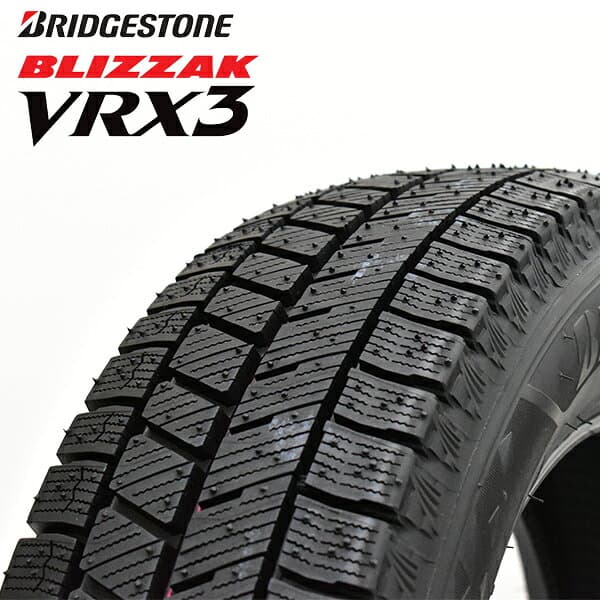 【2026年製造】ブリヂストン ブリザック VRX3 155/65R14 75Q 【スタッドレスタイヤ＆アルミ4本セット】LANX L5 ブラック (塩水噴霧試験1000時間) 4.5x14 4/100+45 【NBOX/NWAGON タント ムーブ ワゴンR モコ】【新品】 thumbnail 2