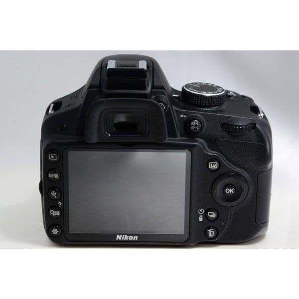 【中古】 ニコン Nikon D3200 レンズキット ブラック 美品 一眼レフストラップ付き 当店保証30日間 人気 ミラーレス 一眼レフ 交換レンズ カメラ thumbnail 3