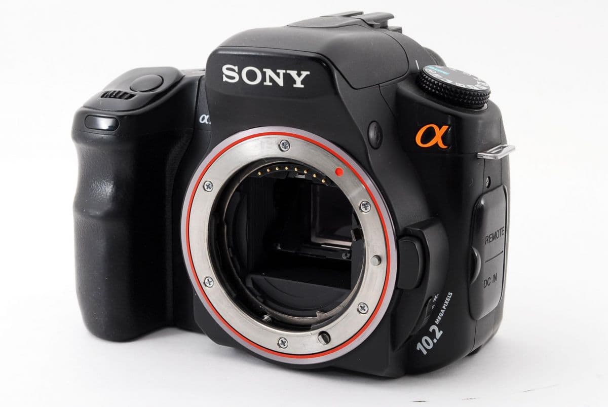【中古】 ソニー SONY デジタル一眼レフカメラ α200 DSLR-A200 ブラック 超望遠ダブルズームセット 美品 初心者に最適一眼レフセット ストラップ付き 当店保証30日間 人気 一眼レフ デジタル一眼 中古 カメラ thumbnail 3
