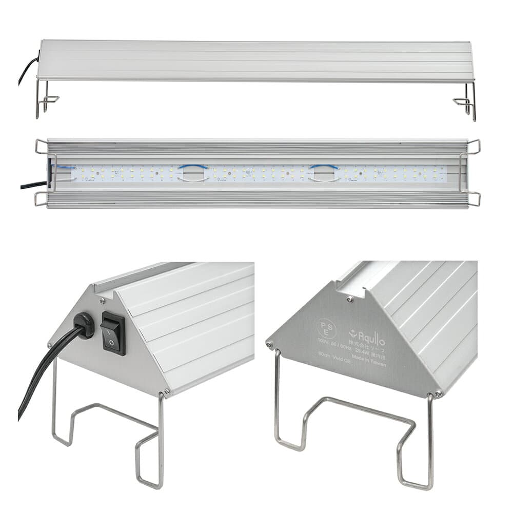 【10／25限定】当選確率2分の1！1等最大100％　アクロ　TRIANGLE　LED　VIVID　600　水草育成　照明　水槽　熱帯魚　アクアリウム　ライト　60cm水槽 thumbnail 2