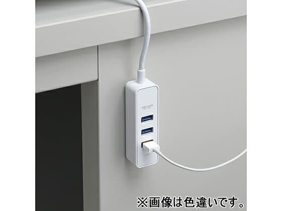 エレコム マグネット付USB3.0ハブ バスパワー4ポート 黒 U3H-T405BBK USBハブ ドッキングステーション PC周辺機器 パソコン 家電 thumbnail 2