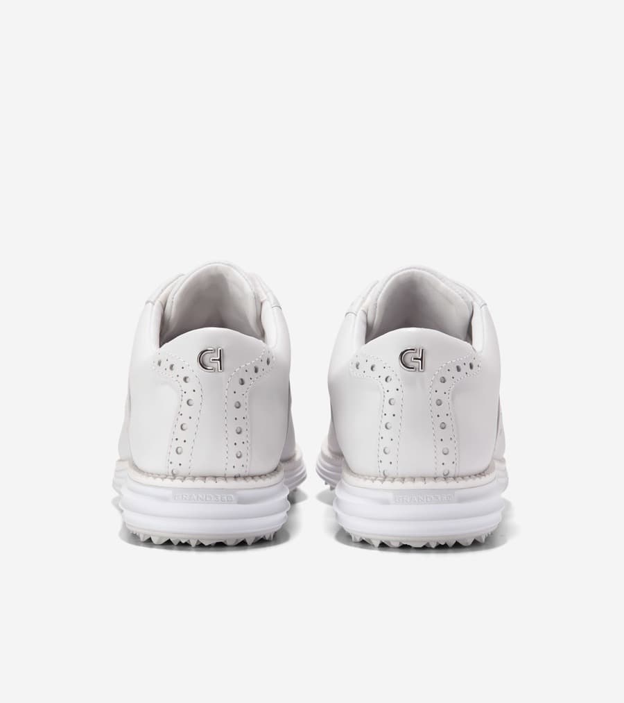コールハーン Colehaan ウイメンズ シューズ スニーカー オリジナルグランド サドル ゴルフ womens W31275 オプティックホワイト / グレイシャ— グレー thumbnail 3