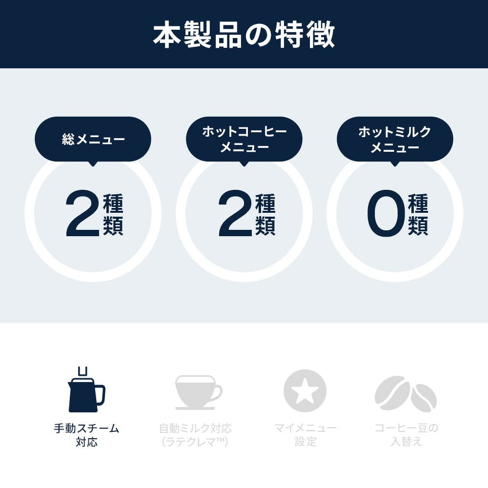 【販路限定モデル】＼楽天ランキング1位／デロンギ マグニフィカS 全自動コーヒーマシン エスプレッソマシン [ECAM22112B] デロンギコーヒーメーカー コーヒーメーカー 豆から挽く エスプレッソ カプチーノ カフェラテ 全自動 公式 thumbnail 2