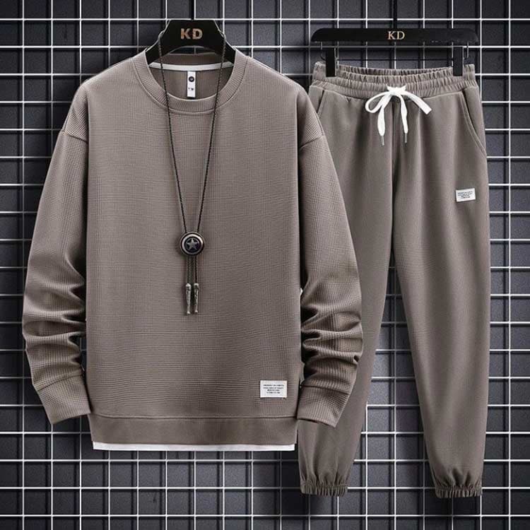 メンズ ジャージ セットアップ 長袖 ロングパンツ 上下セット 2点セット トレーナー tシャツ 長ズボン 運動着 部屋着 ルームウエア 春服 秋服 春 秋 カジュアル スポーツウエア ゆったり 大きいサイズ 30代 40代 50代 送料無料 thumbnail 2