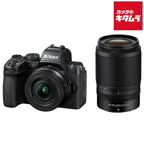 ニコン Z50II ダブルズームキット Nikon Zマウント APS-C ミラーレス一眼カメラ 望遠 4K動画 連写 運動会