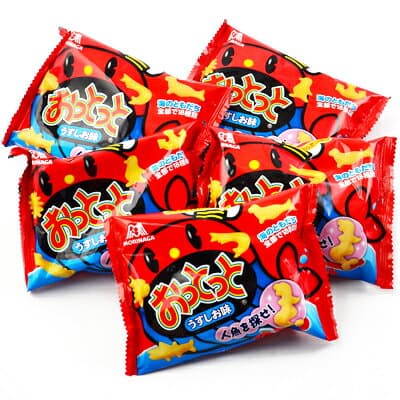 森永 おっとっと 小袋 5個装入 { 駄菓子 お菓子 スナック 小分け 個装 個包装 }{ おかし おやつ 子供 人気 子供会 景品 お祭り くじ引き 縁日 販促 配布 夏祭り 幼稚園 保育園 問屋 }[26D04]