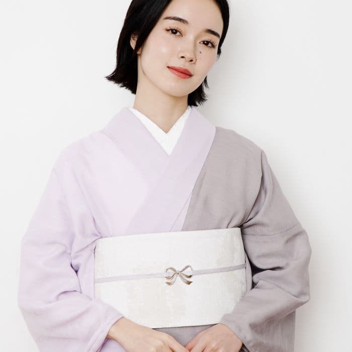 【先着順！最大10%OFFクーポン 10/24 20:00〜10/27 9:59】 【セール10%オフ】【半巾帯】花束フリンジ公式 ふりふ 大正ロマン 和柄 レトロ モダン フリーサイズ アンティーク 風 和 和服 kimono おしゃれ きもの 花 個性 洋風 普段着 卒業式 パーティー 半幅帯 浴衣帯 thumbnail 3