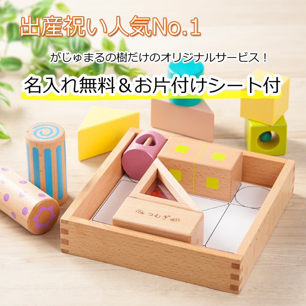 積み木 音が鳴る 木製 知育玩具 赤ちゃん 安全 大きめサイズ 1歳 誕生日 プレゼント 木のおもちゃ 音いっぱいつみき 名入れ無料I エドインター 出産祝い カラフル 男の子 女の子 0歳 2歳 3歳 thumbnail 2