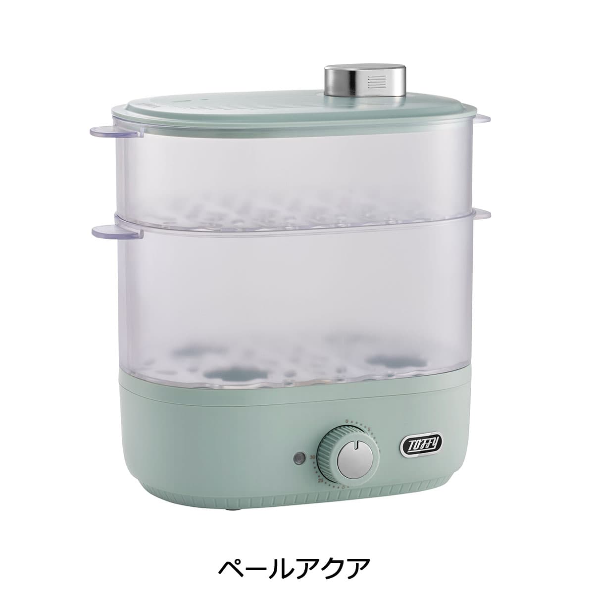 【最大55倍 10/25限定】【正規品1年保証】 Toffy フードスチーマー トフィー コンパクトフードスチーマー 電気蒸し器 スチームクッカー 蒸し器 電気 コンパクト ミニスチーマー 家電 調理家電 ラドンナ K-FS1 thumbnail 2