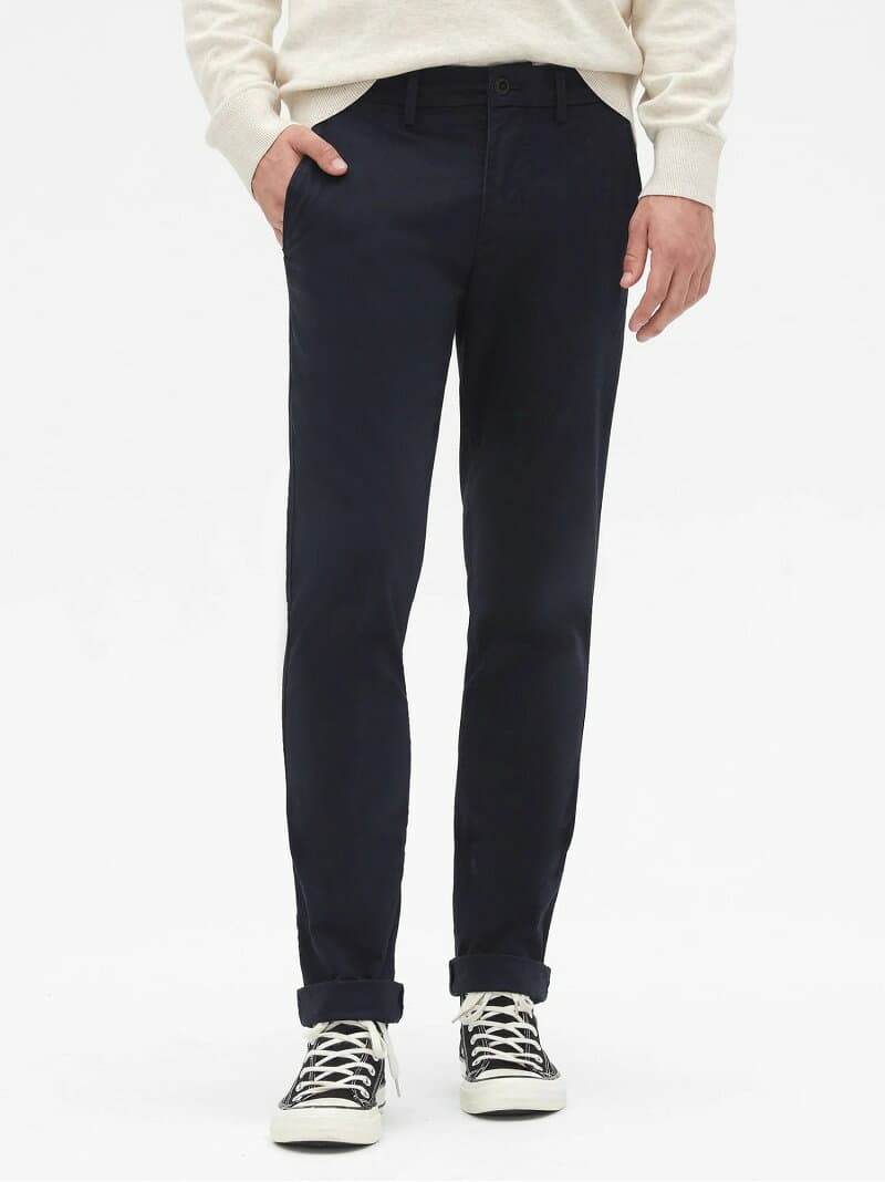 (M)Gapflex エッセンシャル カーキ スキニーフィット GAP ギャップ パンツ チノパンツ ブラック グレー ネイビー ベージュ【送料無料】[Rakuten Fashion] thumbnail 2