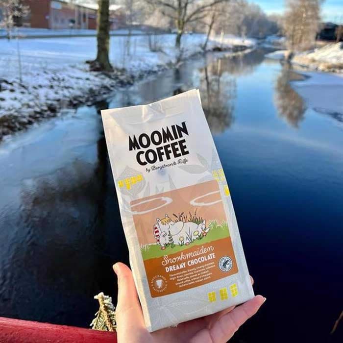 Moomin ムーミン Bergstrands Kafferosteri ベルグストランドコーヒー ムーミンフレーバーコーヒー（ スノークのおじょうさん / ドリーミーチョコレート / 250g )【北欧雑貨】 thumbnail 3
