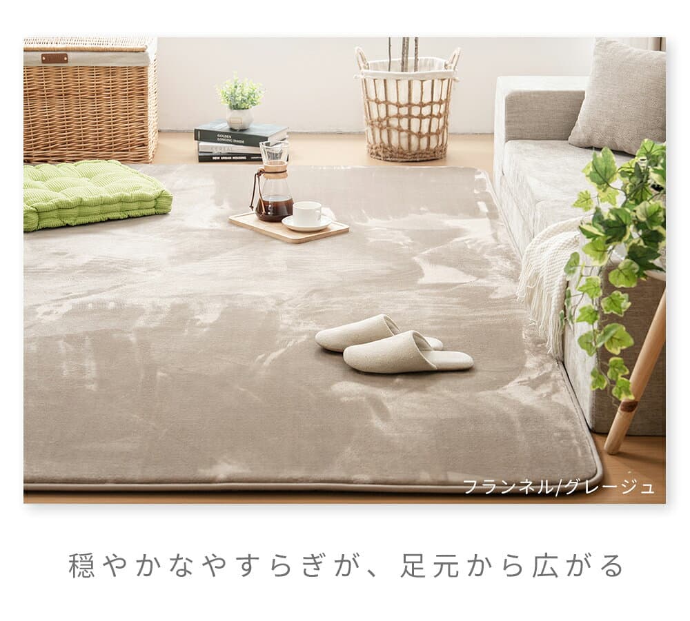 【先着5名限定50%OFFクーポン配布中】【最安値に挑戦中】ラグ ラグマット 洗える 厚手 極厚25mm 2畳 3畳 フランネル 防音 滑り止め付 床暖房 ホットカーペット対応 こたつ敷布団 高反発ラグ ラグマット カーペット 絨毯 北欧 オールシーズン 送料無料 thumbnail 3
