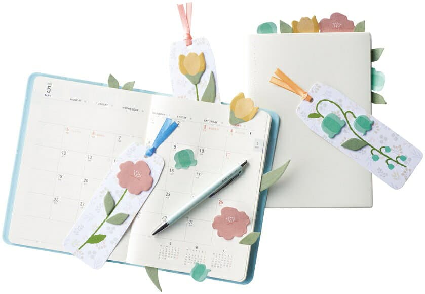 【フラワーブックマークふせん】押し花のしおり風デザイン メモ書き可能 ふせん しおり かわいい 便利 ステーショナリー 販促品 粗品 ノベルティ イベント 抽選会 景品 プチギフト 参加賞 記念品 プレゼント ギフト 引越し ご挨拶 雑貨 幼稚園 保育園 子供会 本屋 書店 thumbnail 2