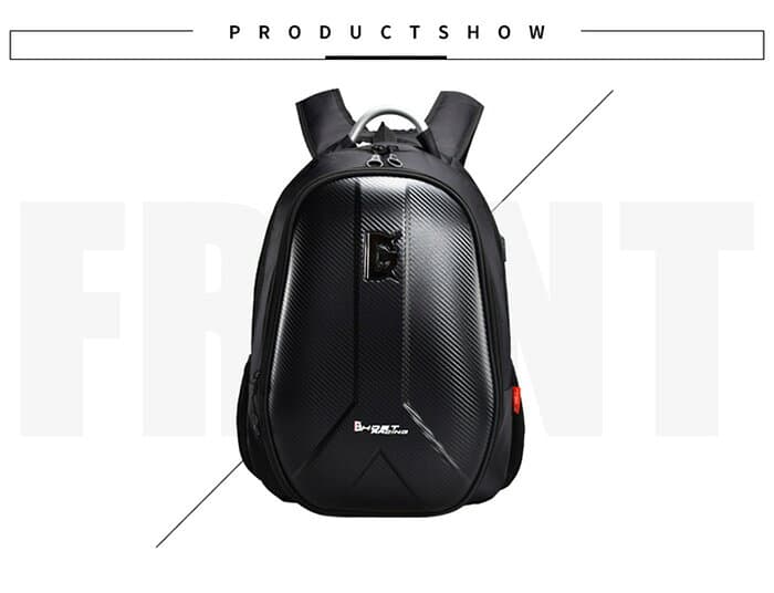 バイク用 ツーリング リュックサック バックパック ヘルメットバッグ バイクバック 耐久性 USB充電 レーシングバッグ 大容量収納 撥水 通気 通学 通勤 thumbnail 3