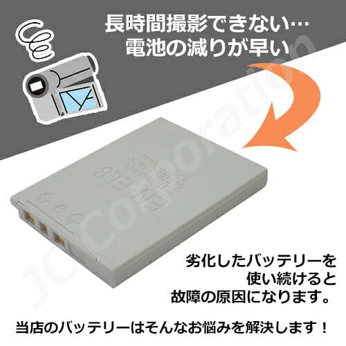 充電器セット ニコン（NIKON） EN-EL8 互換バッテリー＋EN-EL8 充電器（USB） 【メール便送料無料】 | 充電池 充電式電池 充電電池 電池 充電式 バッテリー カメラバッテリー 互換電池 カメラ ニコンデジタルカメラ ニコンカメラ コンパクトデジカメ デジタルカメラ thumbnail 2