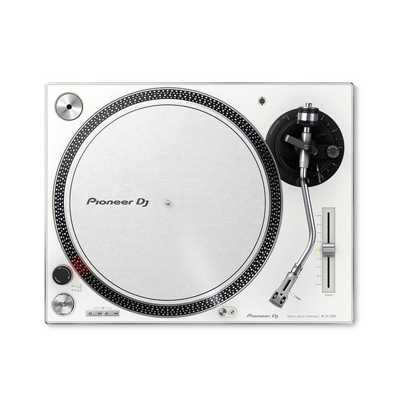 翌日配達 Pioneer DJ PLX-500-W ターンテーブル 【今ならレコードクリーナープレゼント】