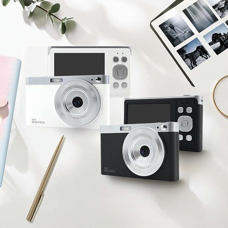 デジカメ デジタルカメラ スマホ 転送 wifi対応 レトロ ネックストラップ wi-fi対応 自撮り コンパクト WI-FIデジタルカメラ WIFIデジタルカメラ AN-DC003(WH) コンパクトデジタルカメラ コンパクトデジカメ WIFI Wi-Fi 高画質 慶洋エンジニアリング
