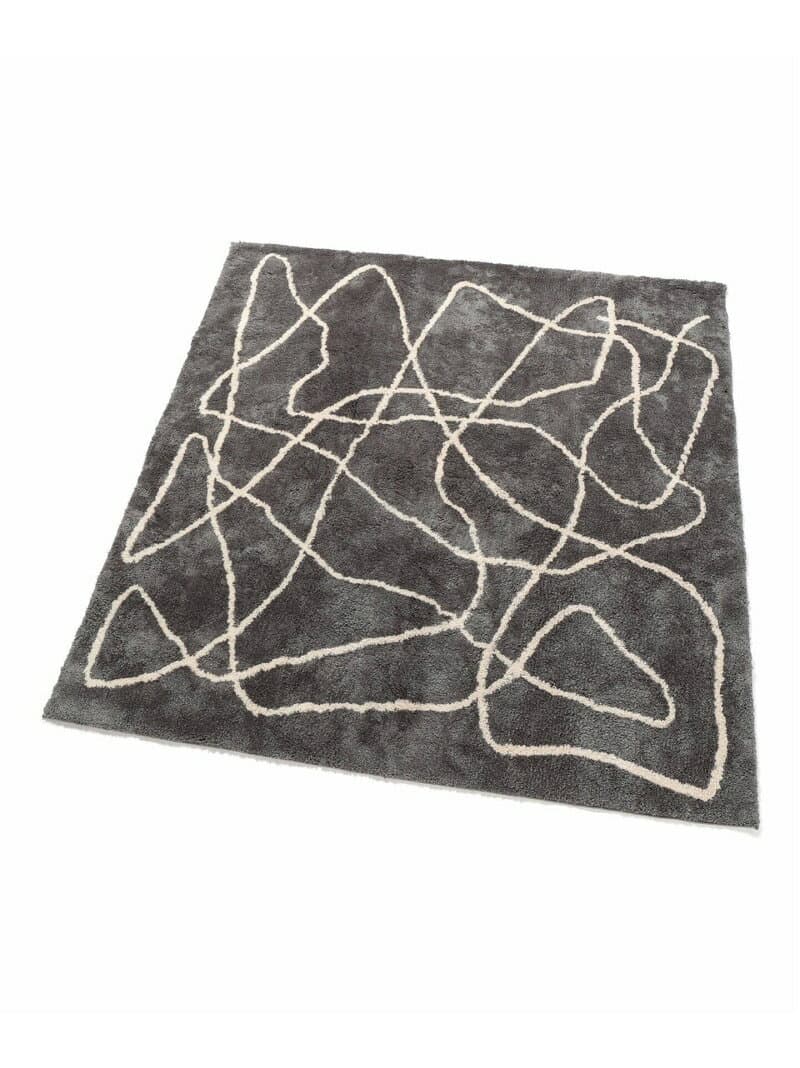 FERNERO RUG 200x200 フェルネロラグ JOURNAL STANDARD FURNITURE ジャーナルスタンダードファニチャー インテリア・生活雑貨 カーペット・ラグ・マット ブラウン グレー【送料無料】[Rakuten Fashion] thumbnail 3
