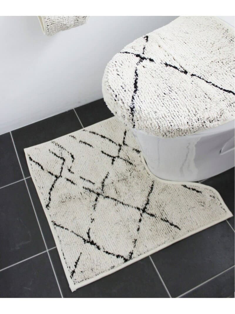 SIDI TOILET MAT シディトイレマット JOURNAL STANDARD FURNITURE ジャーナルスタンダードファニチャー インテリア・生活雑貨 ランドリー・洗濯用品 ホワイト【送料無料】[Rakuten Fashion]