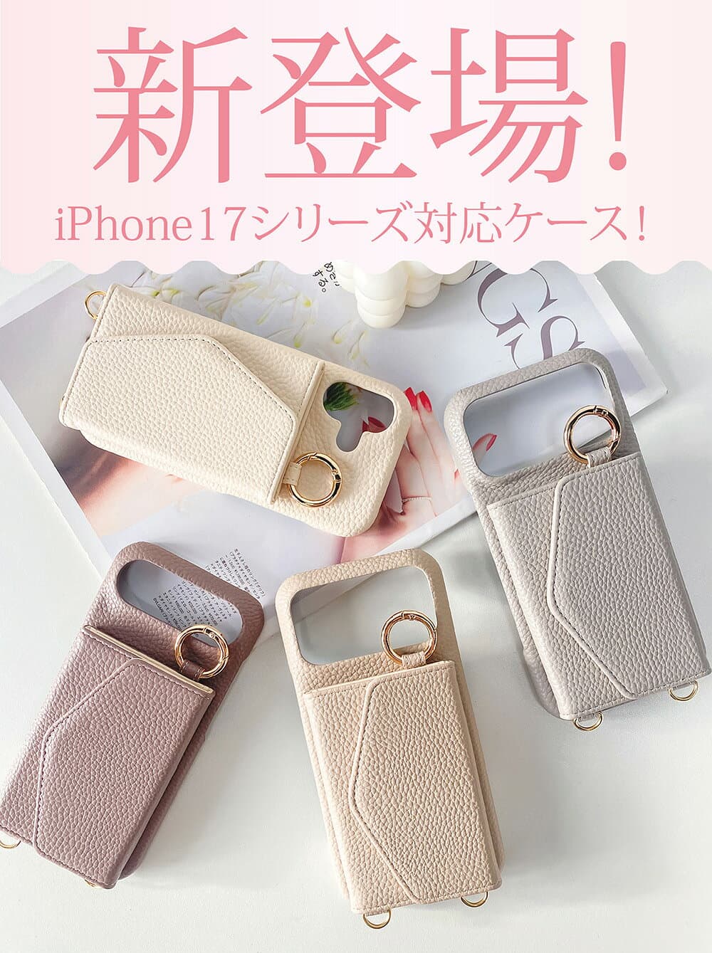 【24日20時～4H限定★20％OFF】iphone18pro 18promax ケース ショルダー iphone17 17e 17pro ケース 携帯ケース iPhone16 16e 16pro スマホケースiPhone15 14 pro plus スマホショルダー タイプ se2 iphone13 pr12 mini 11 XR Galaxy s22 s23 Pixel 8 6a 7 7a 9 カード収納 thumbnail 3