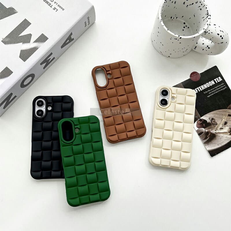 編み込みiPhone18pro ケース iPhone ケース iPhone17 ケース iPhone17 Pro ケース iPhone17 Pro Max ケース iPhone16 ケース iPhone16 Pro ケース キルティング ケース iPhone15 ケース iPhone15 Pro ケース 耐衝撃 スマホケース おしゃれ かわいい 韓国 アイフォンケース thumbnail 3