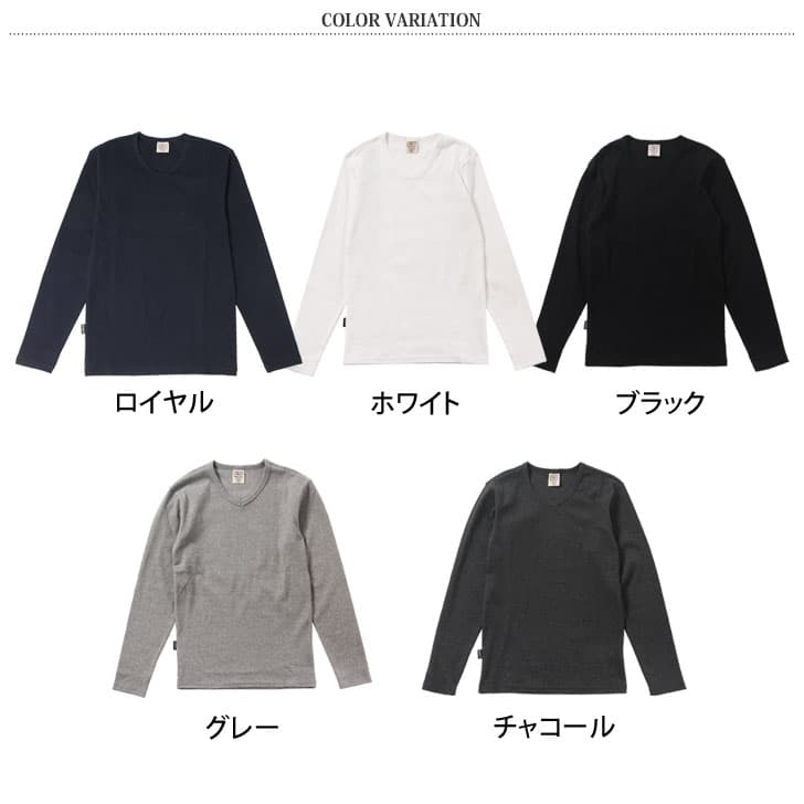 ＼本日店内EVENT／ POINT 送料無料 AVIREX アビレックス Tシャツ Vネック 長袖 ロングスリーブ アヴィレックス デイリー 6153480 617394 メンズ トップス ロンT ブランド 厚手 無地 春 秋 冬 ギフト おすすめ クーポン対象外 メール便 thumbnail 2