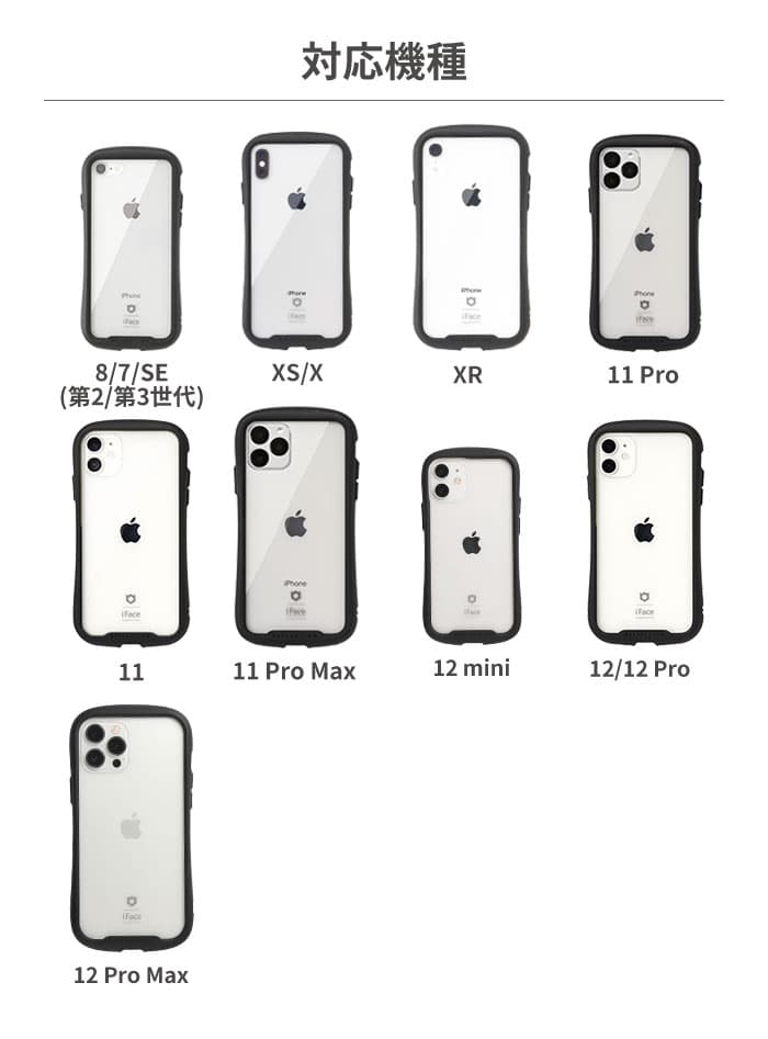 公式iFace iPhone14 ケース iPhoneSE iPhone12 12Pro 15Pro 15Plus 15Promax iPhone13mini iPhone13 SE 第3世代 第2世代 11pro XR XS Reflection 透明 クリア ケース 【 iPhoneケース スマホケース アイフェイス 耐衝撃 強化ガラス Hamee 】 thumbnail 2