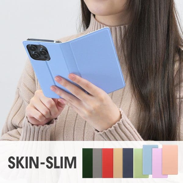 LOOF Galaxy A57 A55 A25 5G ケース 手帳型 Galaxy A54 A53 A52 A51 A41 A32 A22 A21 A20 A7 M23 5G a57 a55 a25 a54 a53 Feel2 Feel ケース カバー 手帳型 スマホケース 薄型 軽量 シンプル カード [SKIN-SLIM] thumbnail 2