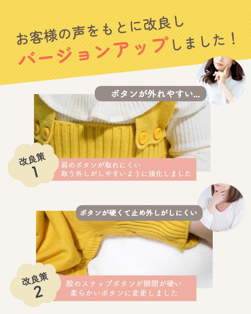 【10/24 20時〜2時間限定 50%OFFクーポン】 ベビー オーバーオール 秋冬 サロペット 男の子 冬 女の子 ニット カバーオール カバーオールベビー 防寒 着 ベビー服 新生児 赤ちゃん 防寒着 オールインワン 股下スナップ 赤 冬用 60 70 80 90 かわいい おしゃれ thumbnail 3